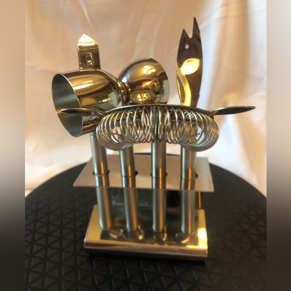 Bar Cart Must Have! 4 Piece Set - Picture 4 of 9